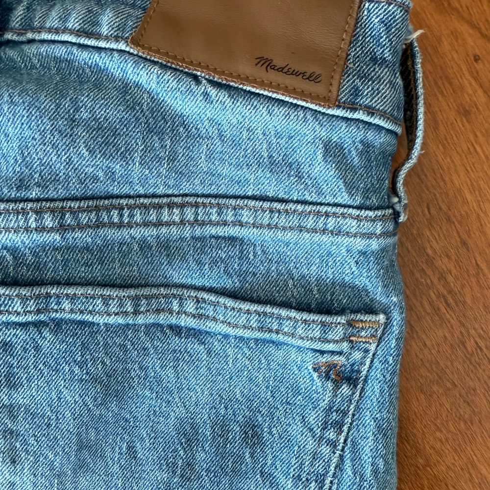 Madewell The Perfect Vintage Straight Jean in Ainsworth Wash Size 25 - Picture 12 of 12